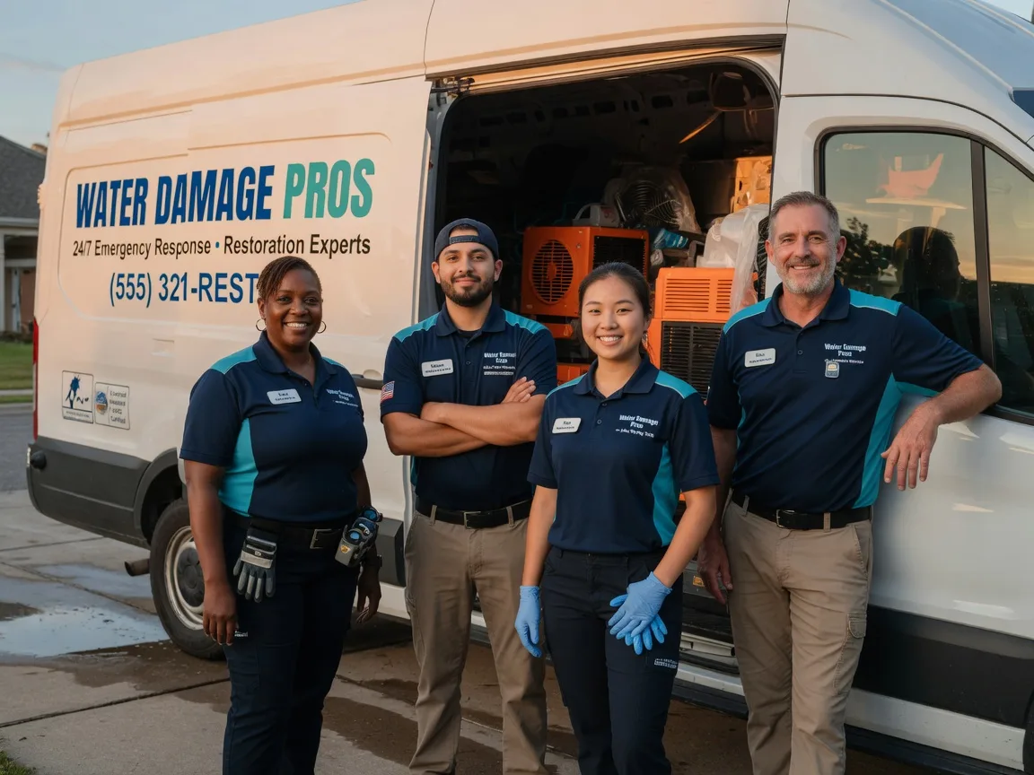 Water Damage Restoration company in Schriever, LA