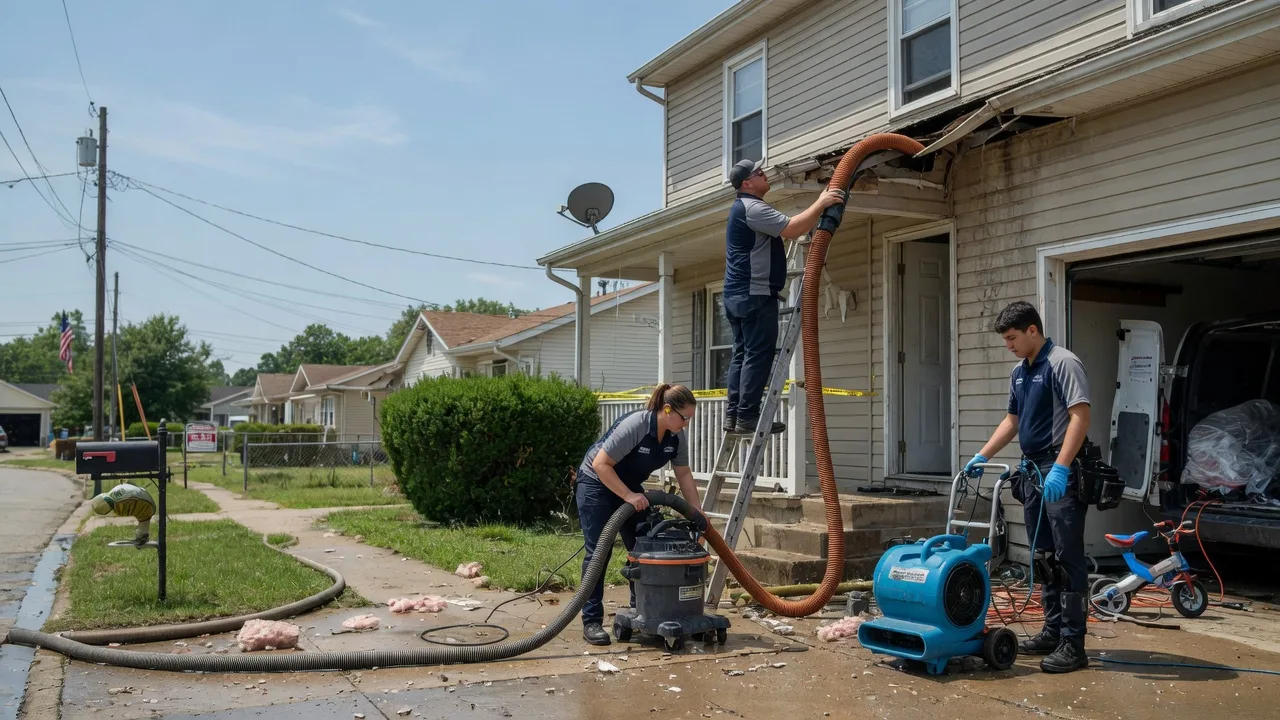 Water Damage Restoration in Schriever, LA near me